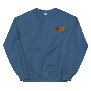 Crewneck | Vertical Rasta Emblem