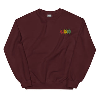 Crewneck | Vertical Rasta Emblem