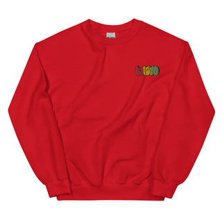 Crewneck | Vertical Rasta Emblem