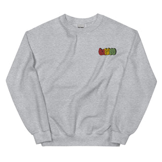 Crewneck | Vertical Rasta Emblem